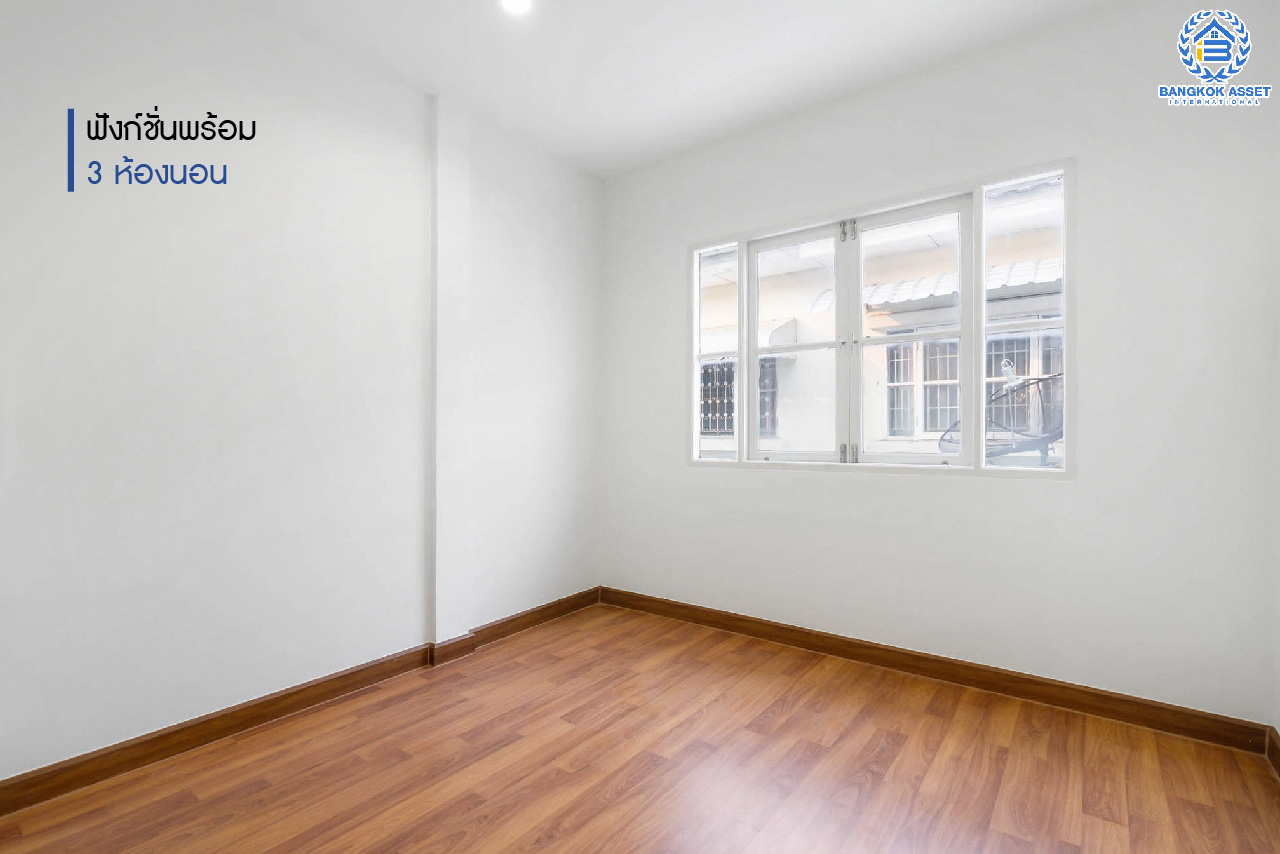 บ้านมือสองตกแต่งใหม่ ม.บุศรินทร์ วงแหวน (บ้านกล้วย-ไทรน้อย) จากแบรนด์ L&H เนื้อที่ 20.5 ตร.ว. ฟังก์ชั่น 3 ห้องนอน 2 ห้องน้ำ ตอบโจทย์ทุกการอยู่อาศัย ใกล้เซ็นทรัลเวสต์เกต และ รถไฟฟ้า "สถานีคลองบางไผ่"